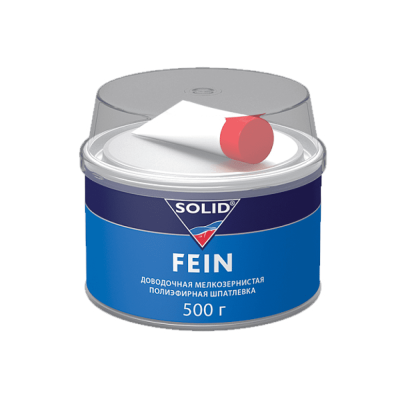 Шпатлевка доводочная мелкозернистая SOLID FEIN (500 г)